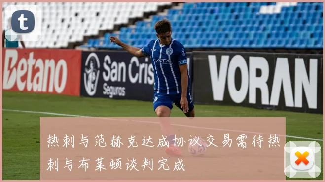 热刺与范赫克达成协议交易需待热刺与布莱顿谈判完成